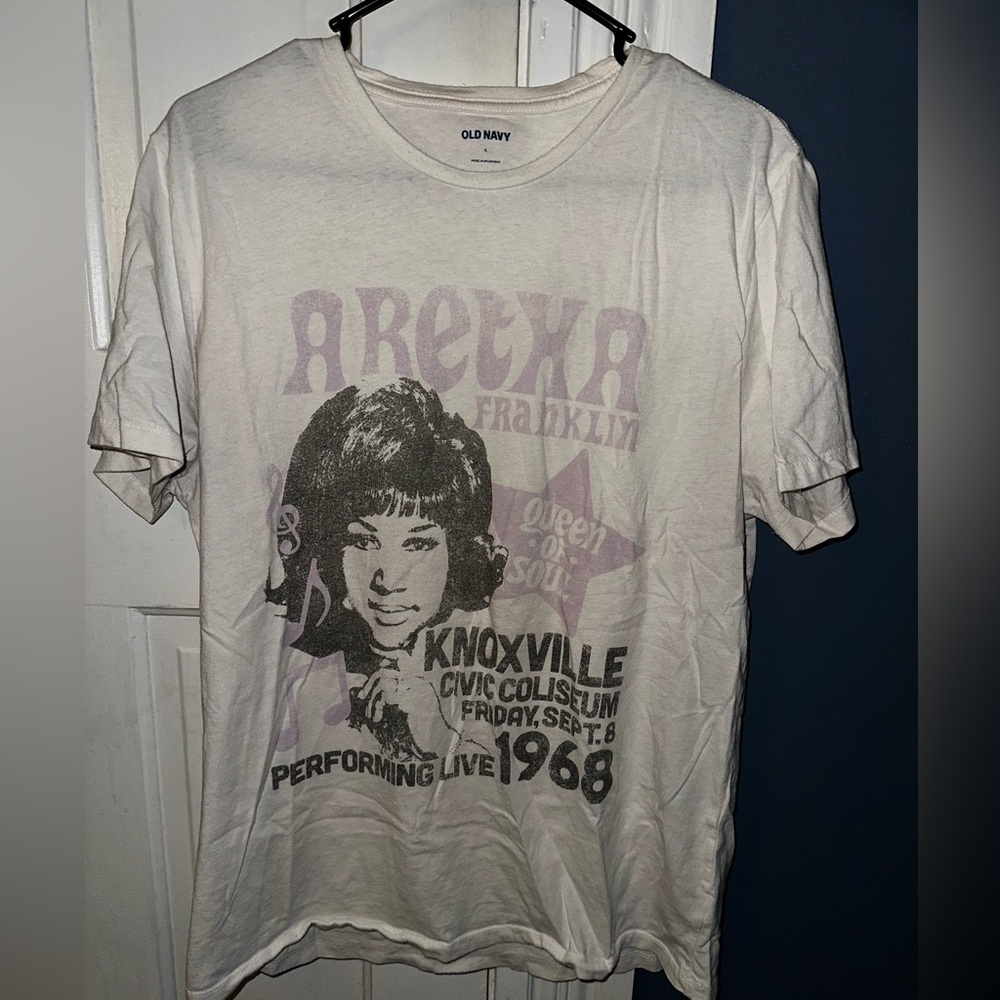 Old Navy Aretha Franklin shirt